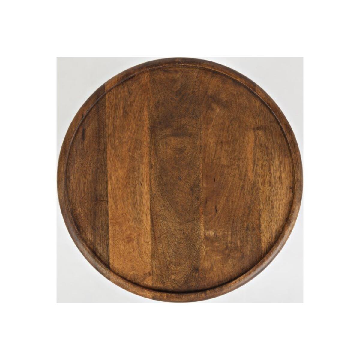 Global Archive Drum Table Brown Global Archive Drum Table Brown - Image 1