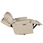 Whitman-Verona Linen Leather Power Recliner - Image 4
