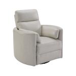 Radius - Florence Ivory - Powered By Freemotion Power Cordless Swivel Glider Recliner