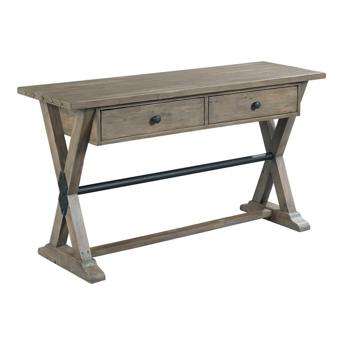 Reclamation Place Trestle Sofa Table Reclamation Place Trestle Sofa Table - Image 1