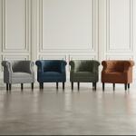Lily Accent Chair - Ash - Image 2