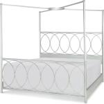 Cinema by Rachael Ray Metal Canopy Bed Queen