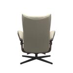 Stressless® Wing (L) Cross Base Recliner with Ottoman - Image 3