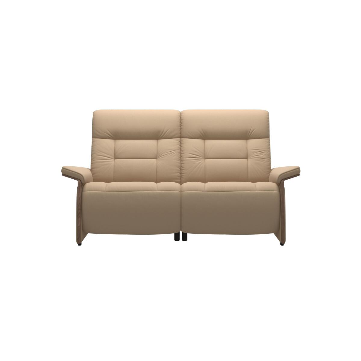 cc94831b94a89d40874ea39caabb2bf0 Stressless® Mary Wood with adjustable headrest, 2 seater with 2 Power - Image 1