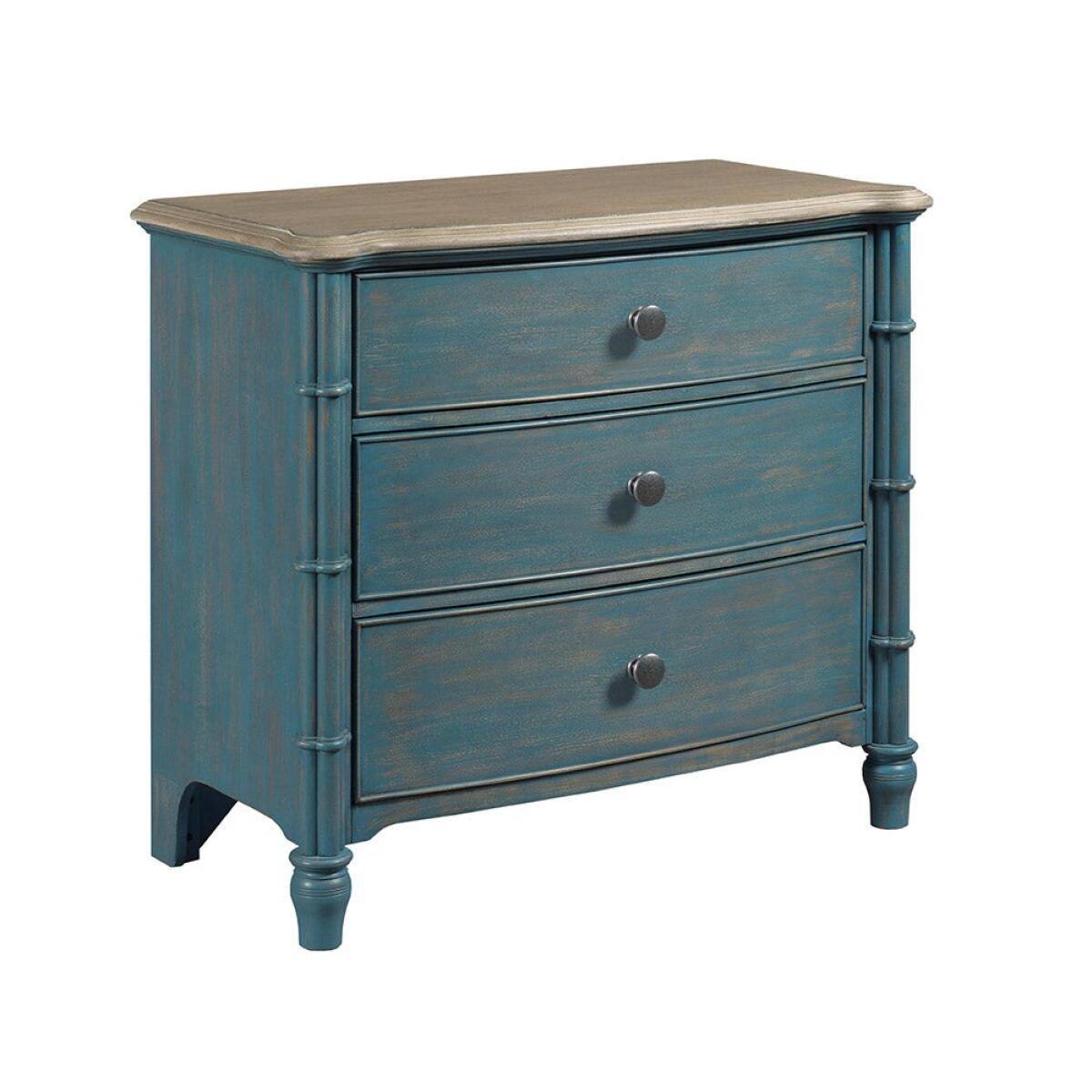 Litchfield Sundown Accent Chest Blue Litchfield Sundown Accent Chest Blue - Image 1