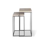 Crossings Monaco Chairside Nesting Table - Image 3
