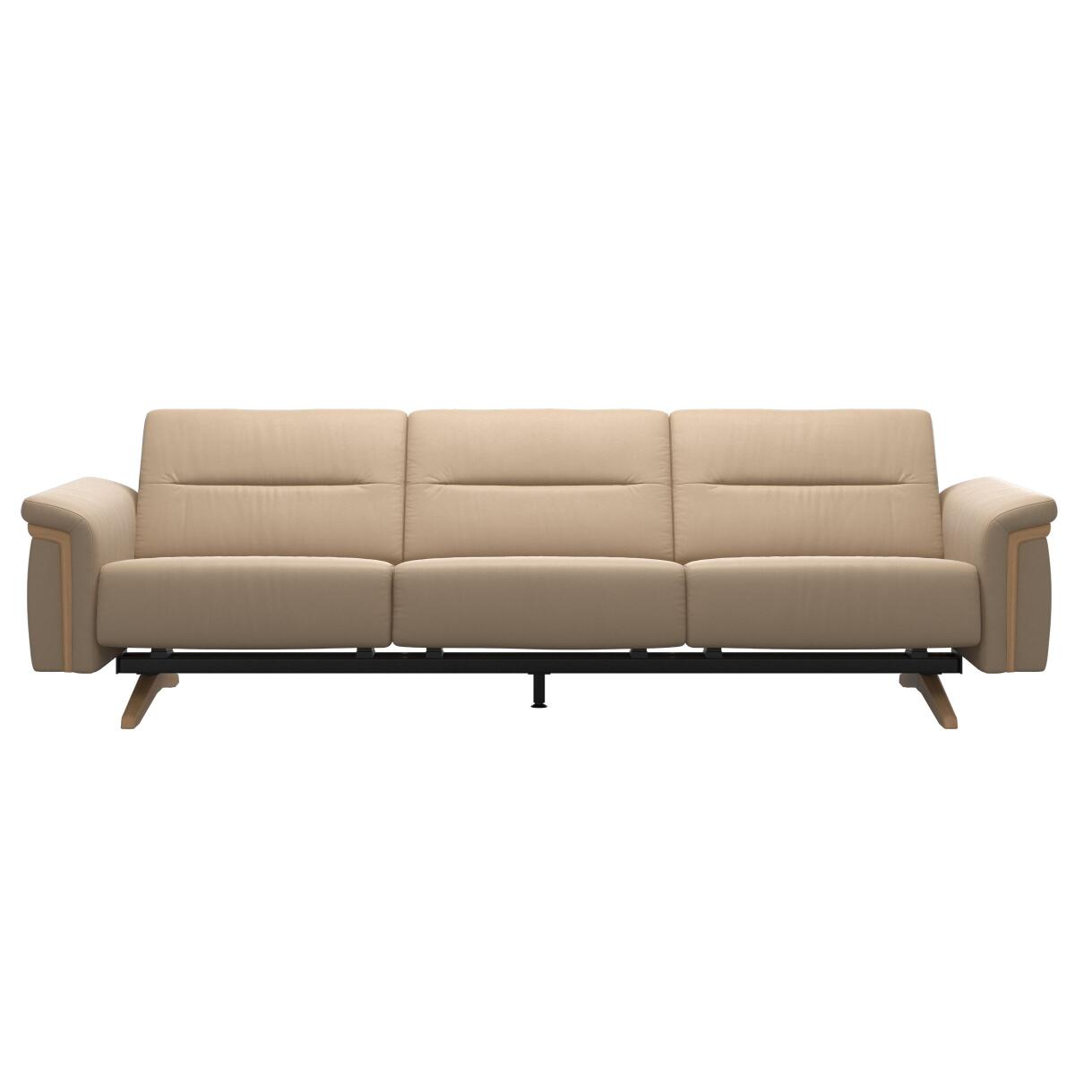 d0ade9ea3bf69e2691333d1c21e8a4cd Stressless® Stella Wood 3 seater - Image 1