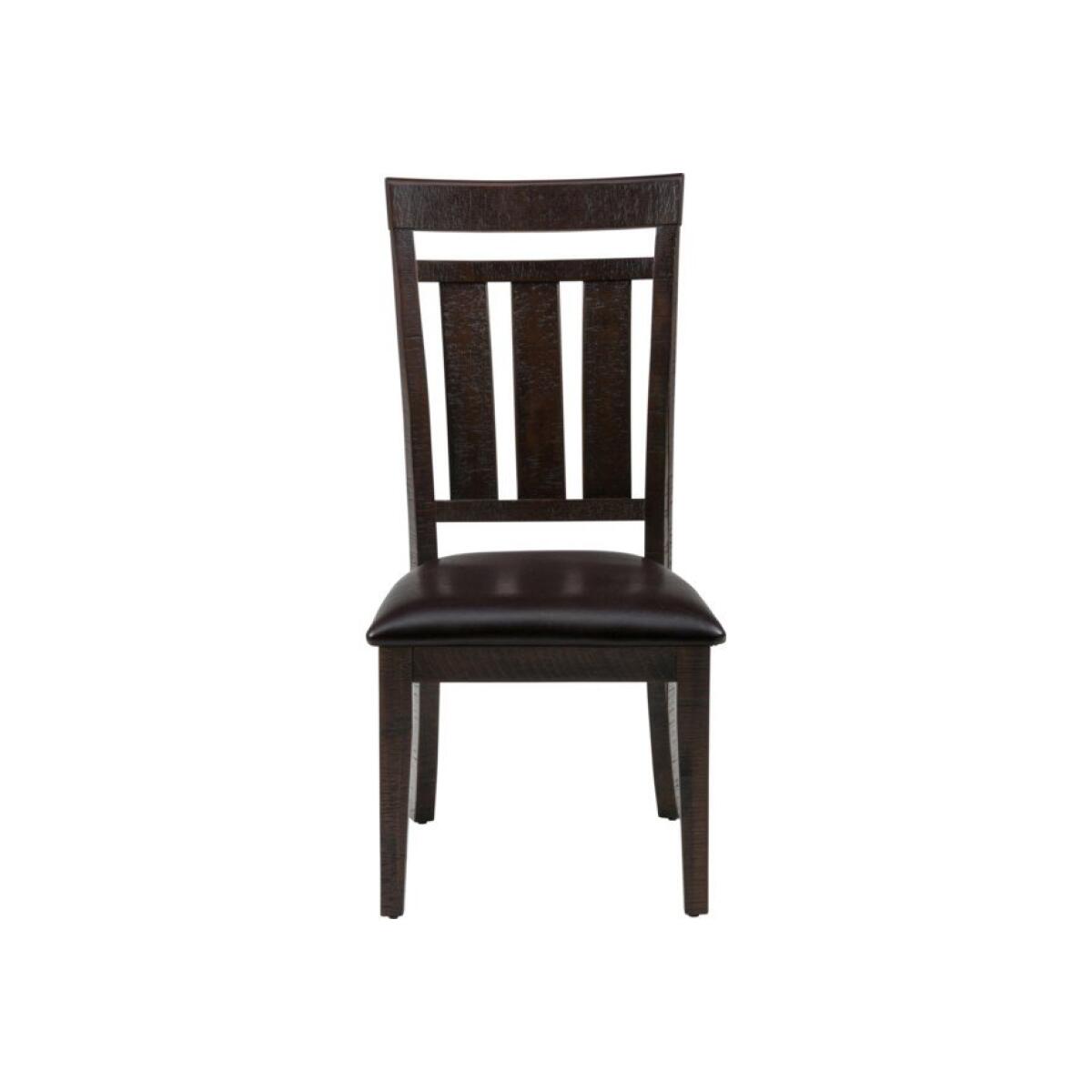 Kona Grove Upholstered Slat back Dining Chair Kona Grove Upholstered Slat back Dining Chair - Image 1