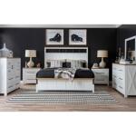 Franklin Complete Two Tone Panel Bed Queen - Image 2