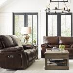 Vail Burnt Sienna Power Sofa - Image 4