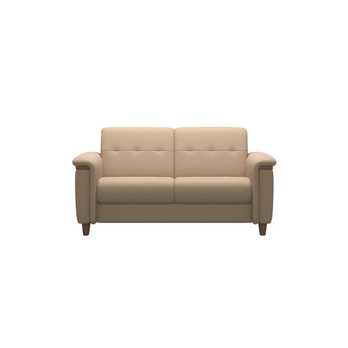 d70de4da8c3e2c5047d2bfb582a32568 Stressless® Flora Wood 2 seater - Image 1