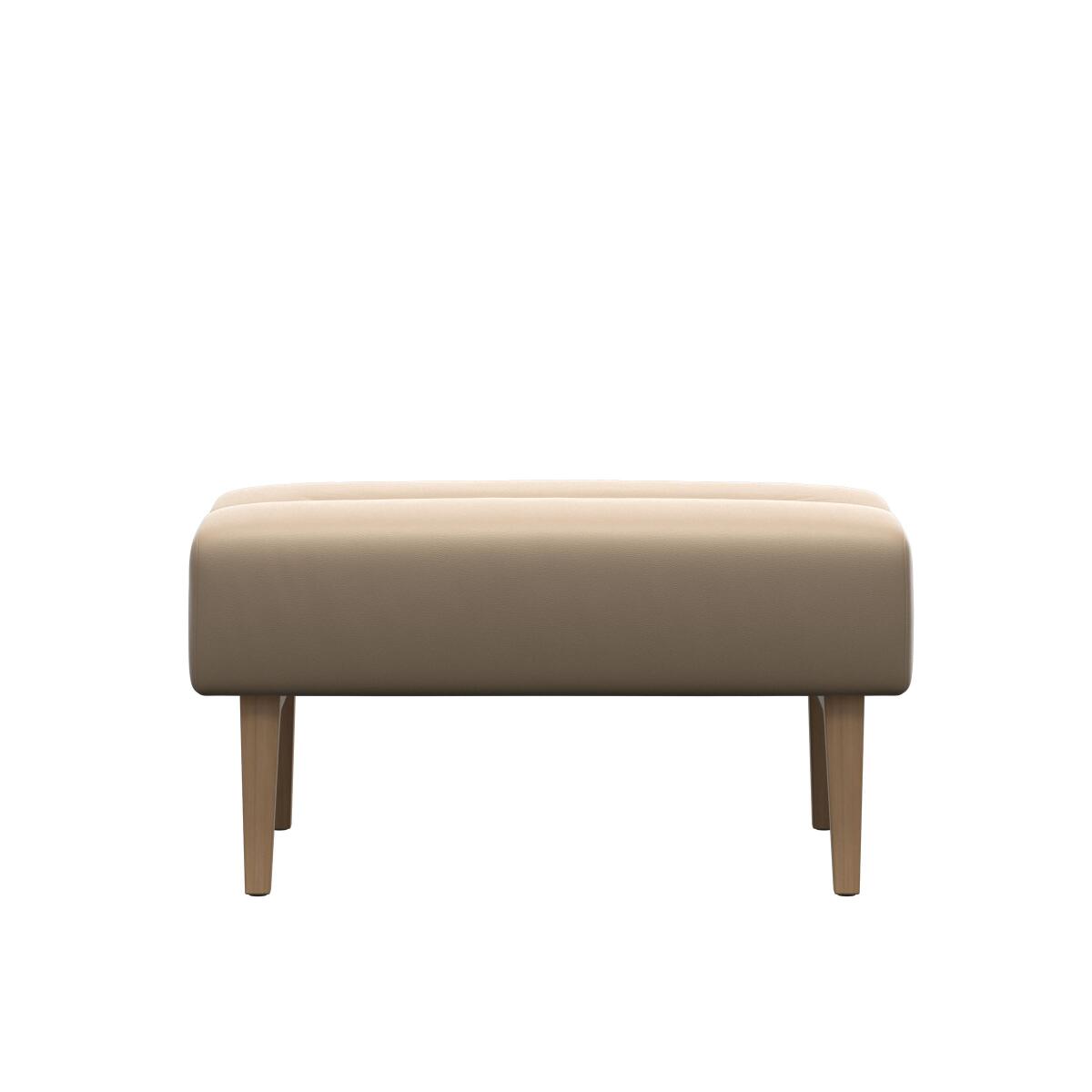d78434c260e7402e6b83508ed7fb51e7 Stressless® Stella Wood Ottoman (L) - Image 1