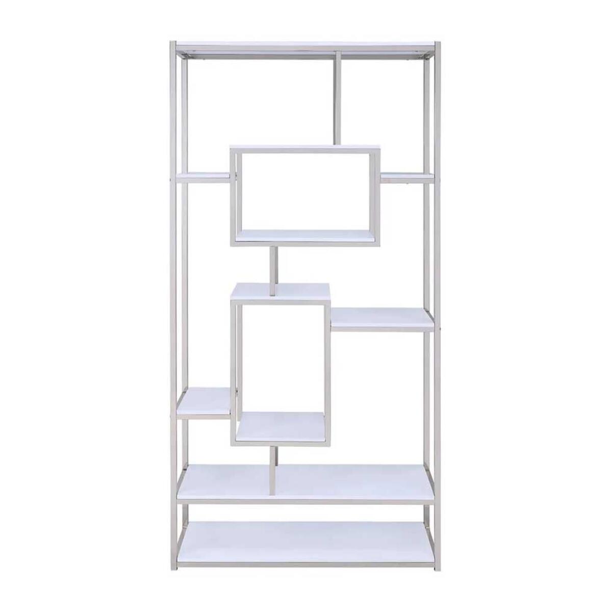 Alize White Bookshelf Alize White Bookshelf - Image 1