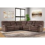 Cooper Shadow Brown 6 Piece Reclining Sectional - Image 5
