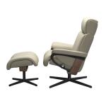 Stressless® Magic (S) Cross Base Recliner with Ottoman - Image 2