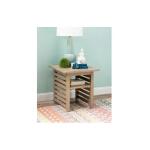 Edgewater Soft Sand Square End Table - Image 2
