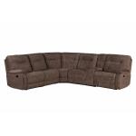 Cooper Shadow Brown 6 Piece Reclining Sectional