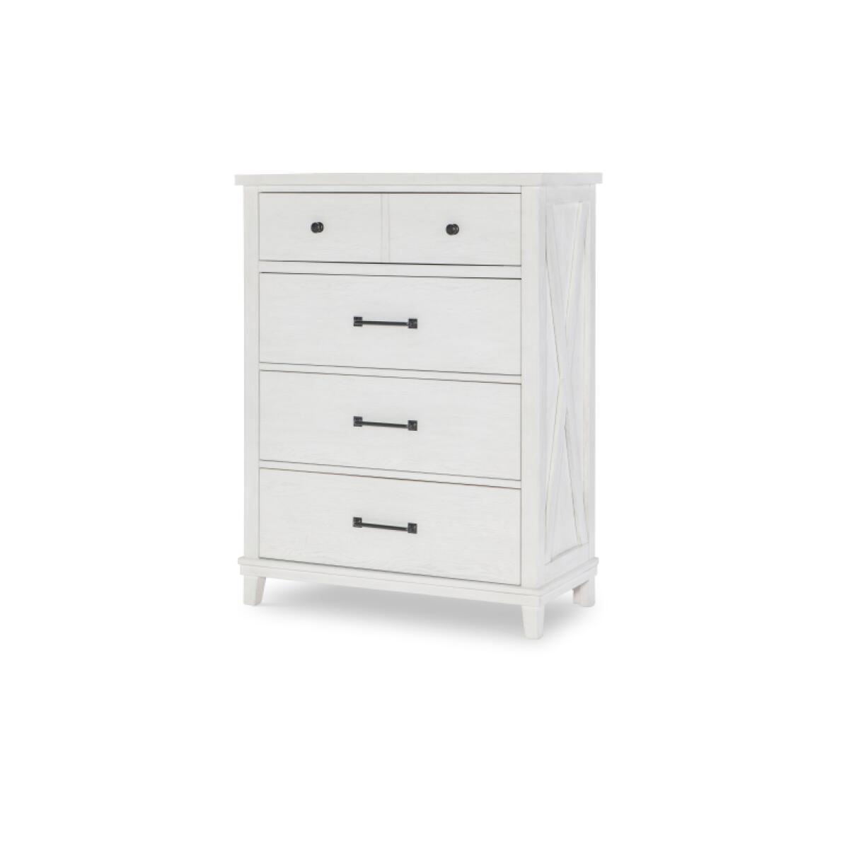 Flatiron 4 Drawer Chest in White Flatiron 4 Drawer Chest in White - Image 1