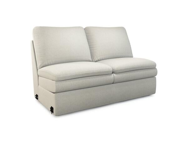 Devon Armless Full Size Sleeper Sectionals Customizable