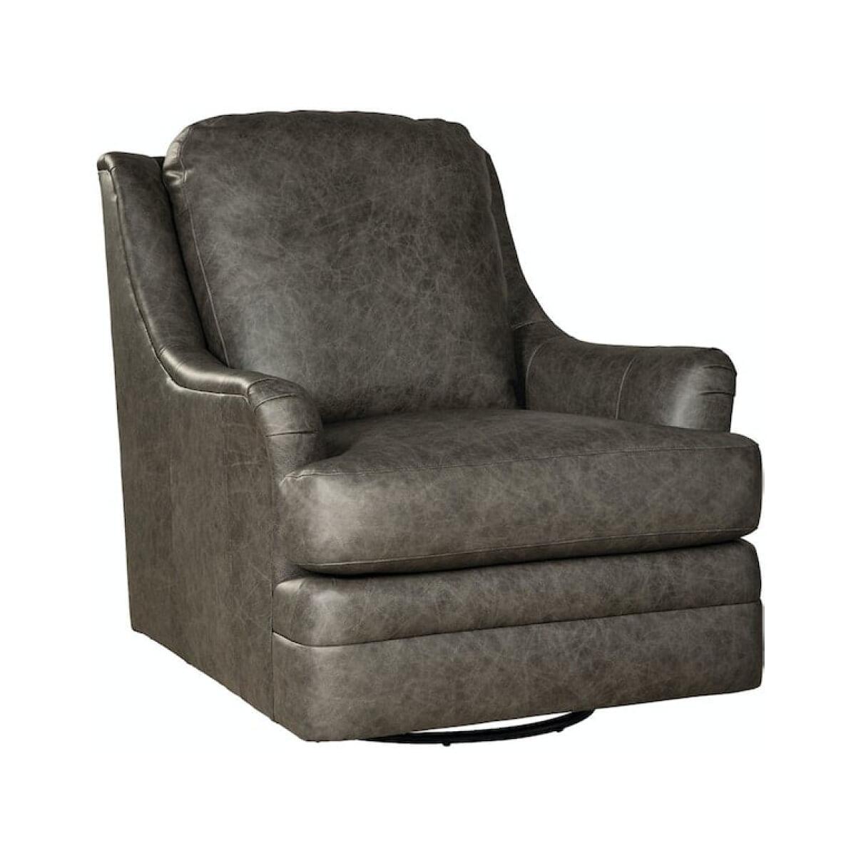 CM Leather Swivel L084510BDSC CM Leather Swivel Glider L084410BDSG - Image 1