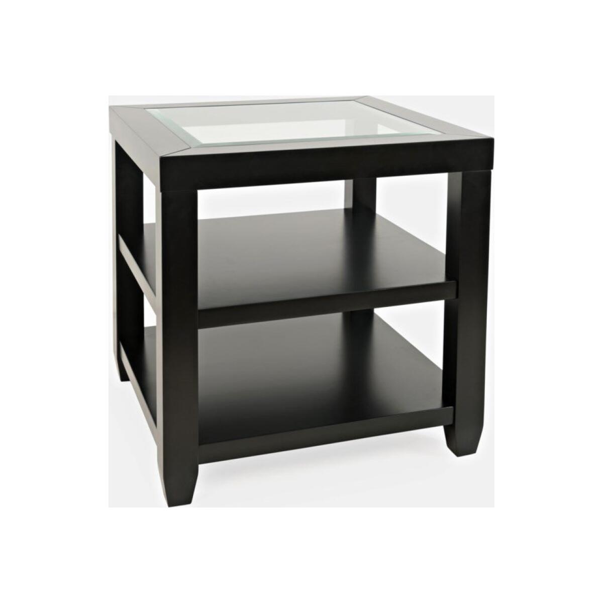 Urban Icon End Table Black Urban Icon End Table Black - Image 1