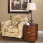 Chairsides Bowfront Chairside Table - Image 2