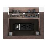 Hobson Power Desk Grey - Image 3