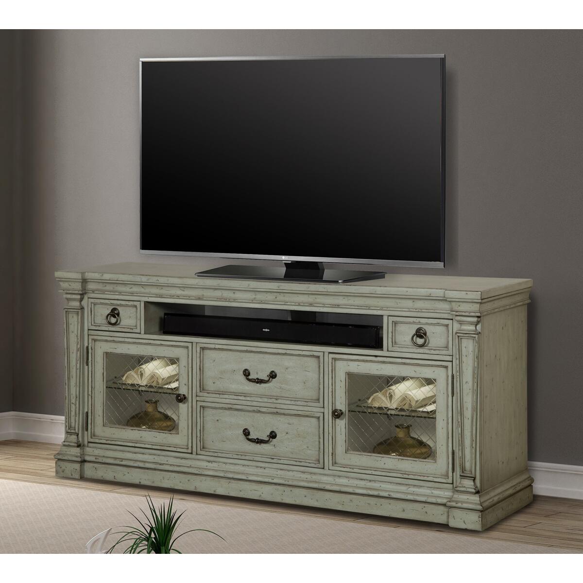 Lafayette 74 in. TV Console with Power Center Lafayette 74 in. TV Console with Power Center - Image 1