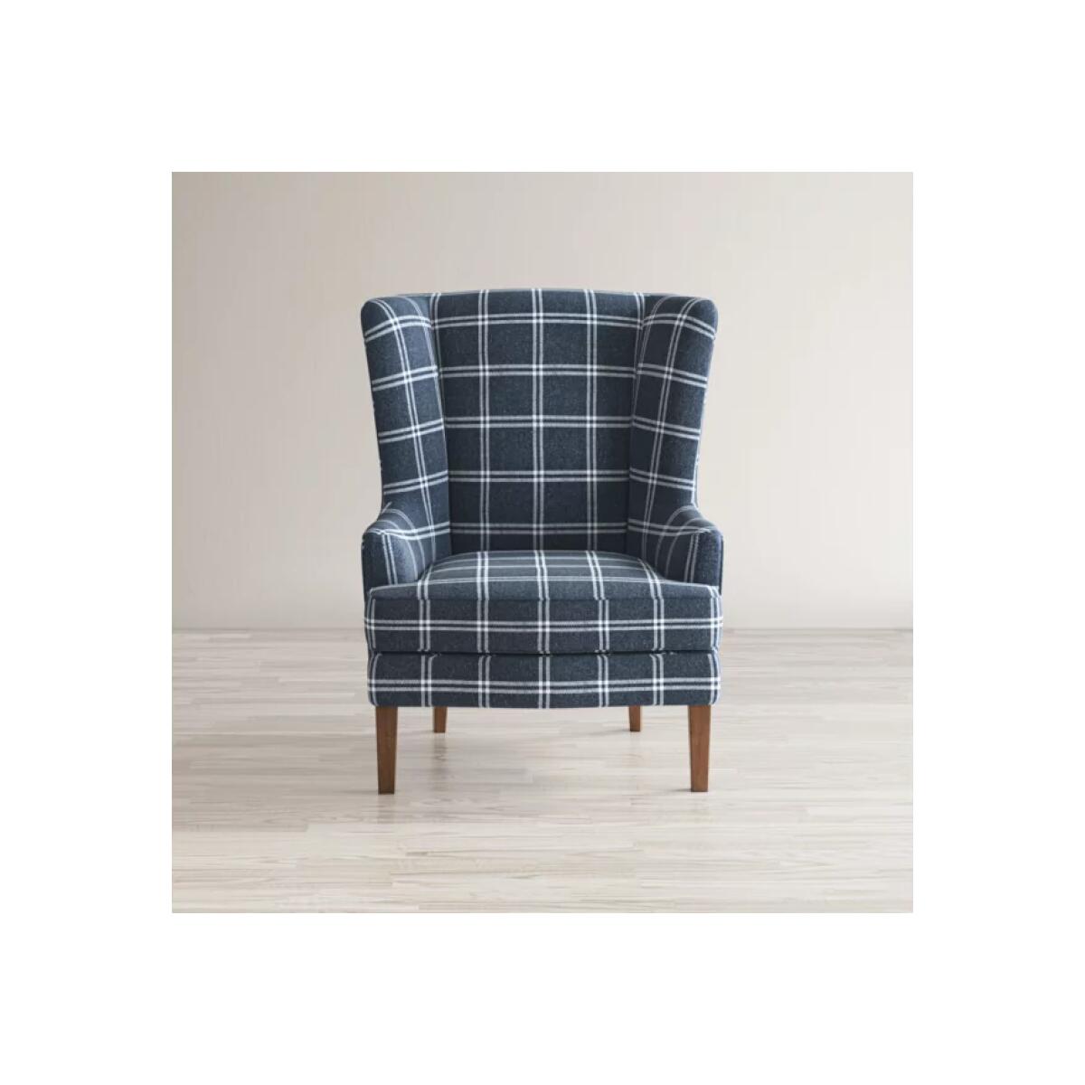 Lacroix Chair Parchment Navy Lacroix Chair Parchment Navy - Image 1