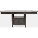 Manchester High/Low Rectangle Dining Table Grey Finish