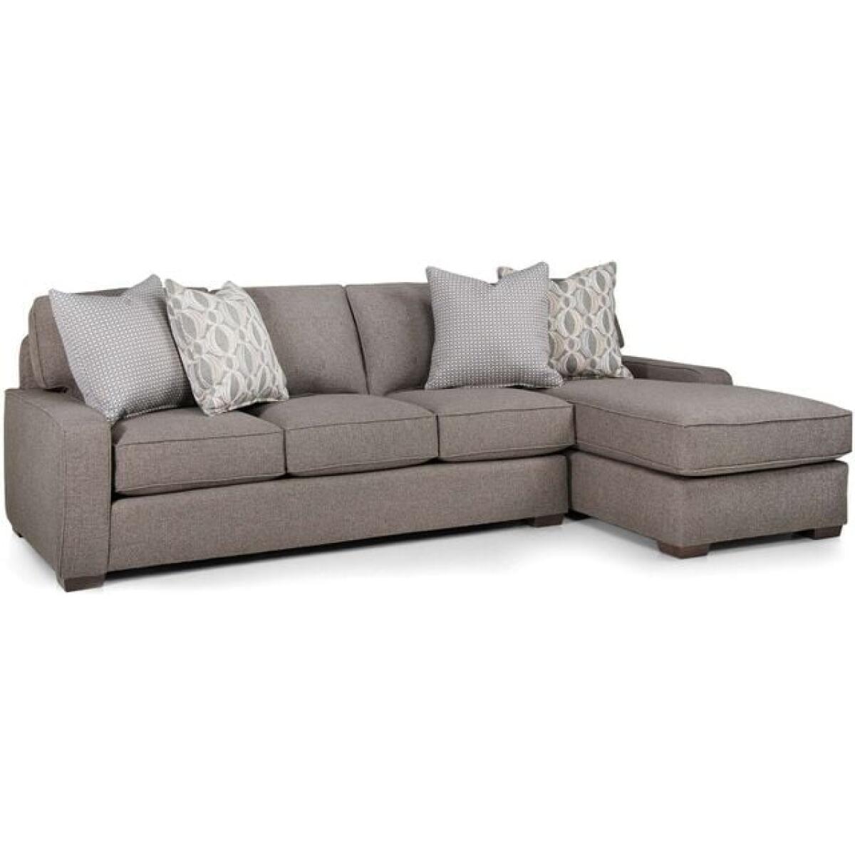 8131 Collection 2 Piece Beige Sectional 8131 Collection 2 Piece Beige Sectional - Image 1