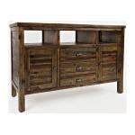 Artisan’s Craft 50″ Media Console Dakota Oak Entertainment Stands Jofran