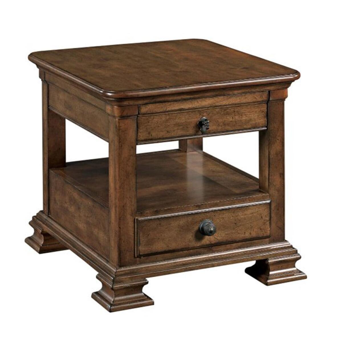 Portolone Rectangular End Table with Drawer Portolone Rectangular End Table with Drawer - Image 1