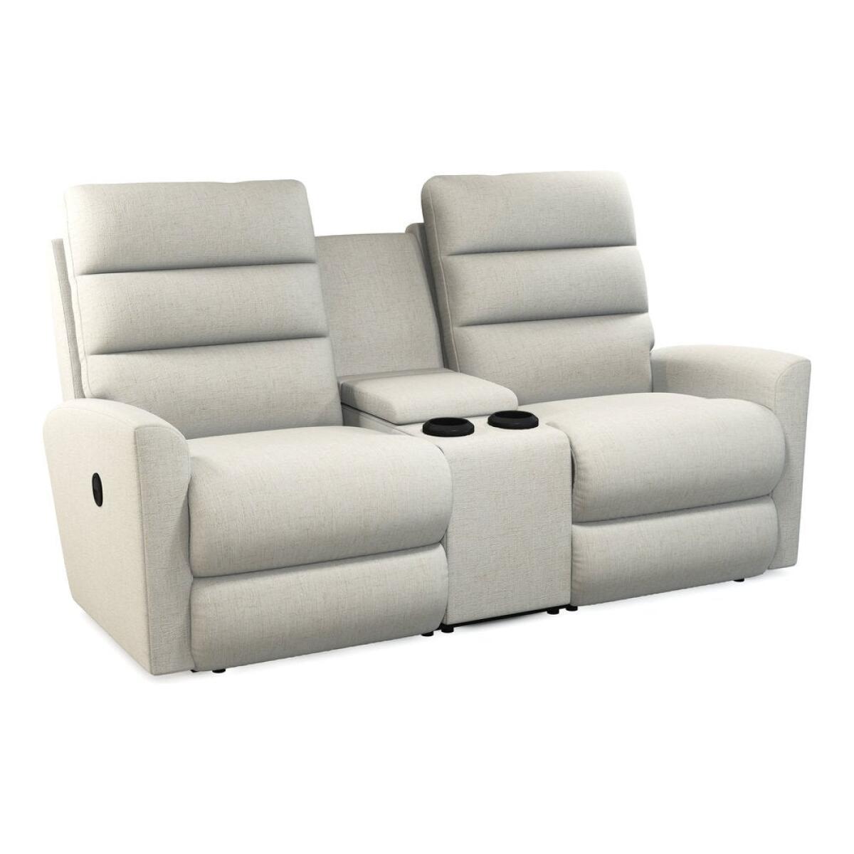 Liam Wall Reclining Loveseat w/ Console Liam Wall Reclining Loveseat w/ Console - Image 1