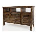 Artisan’s Craft 50″ Media Console Dakota Oak Entertainment Stands Jofran
