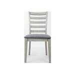 Sarasota Springs Collection Ladder Back Dining Chair With Upholstered Seat