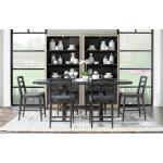 Halifax Counter Height Ladder Back Chair - Image 3