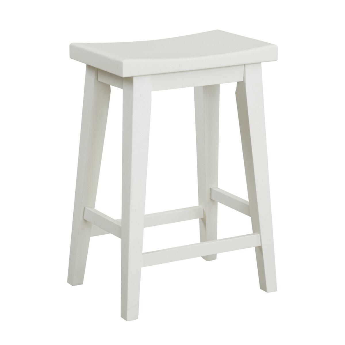 Americana Modern Counter Stool in Cotton Americana Modern Counter Stool in Cotton - Image 1