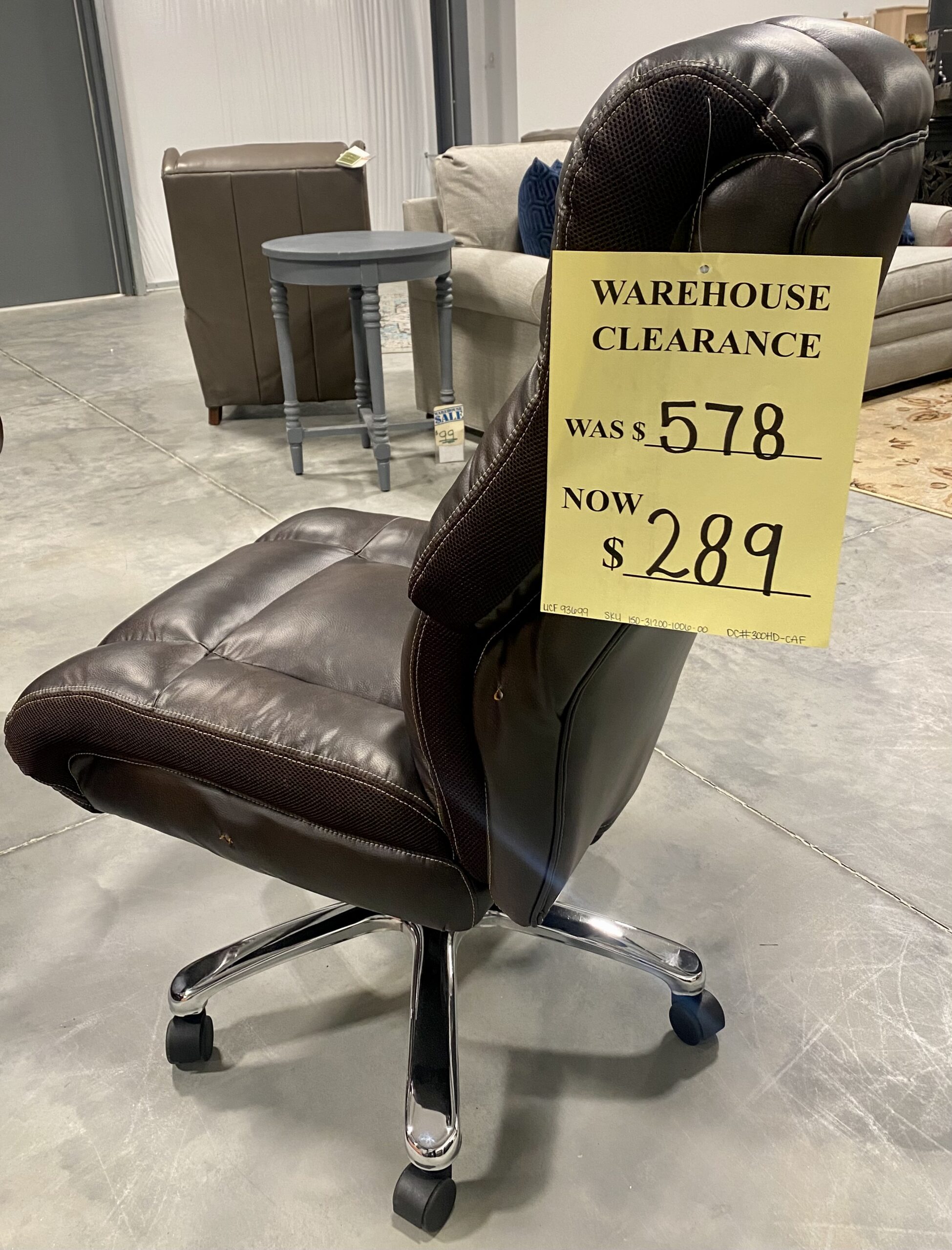 IMG_0744 Parker House Heavy Duty Desk Chair - Image 1