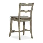 Alfresco Alfresco La Riva Ladder Back Swivel Counter Stool - Image 3