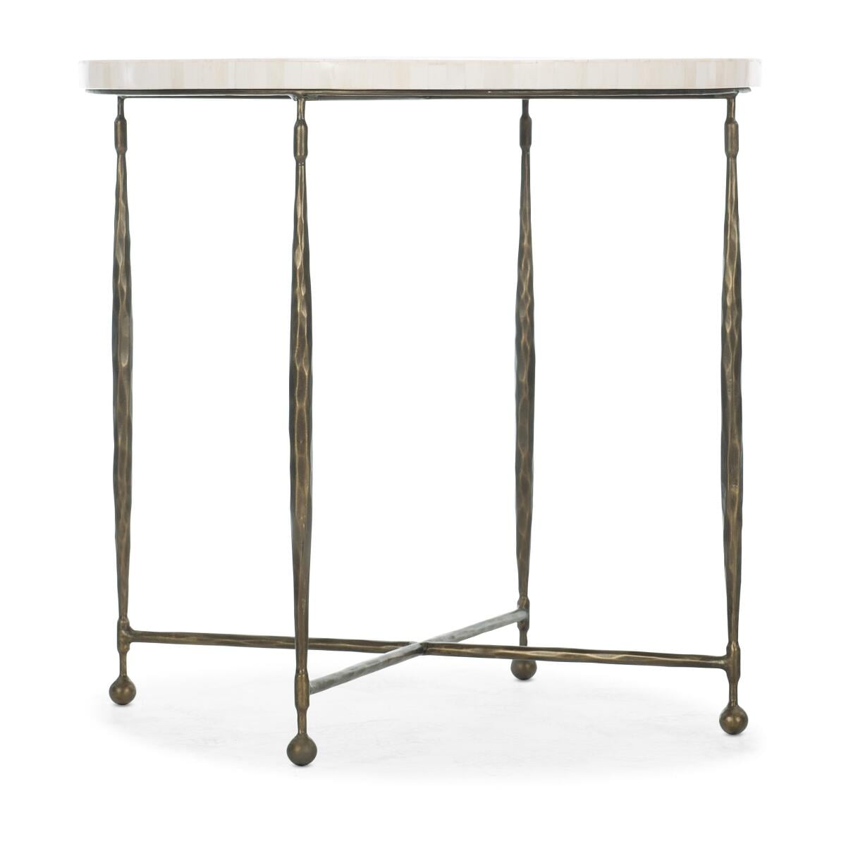 CommMarket Commerce & Market Round End Table CommMarket Commerce & Market Round End Table - Image 1