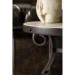 HilCountry Luckenbach Metal and Stone End Table - Image 4