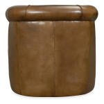 CC Axton Swivel Leather Club Chair - Image 2