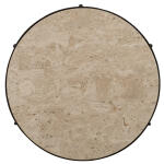 HilCountry Luckenbach Metal and Stone End Table - Image 3