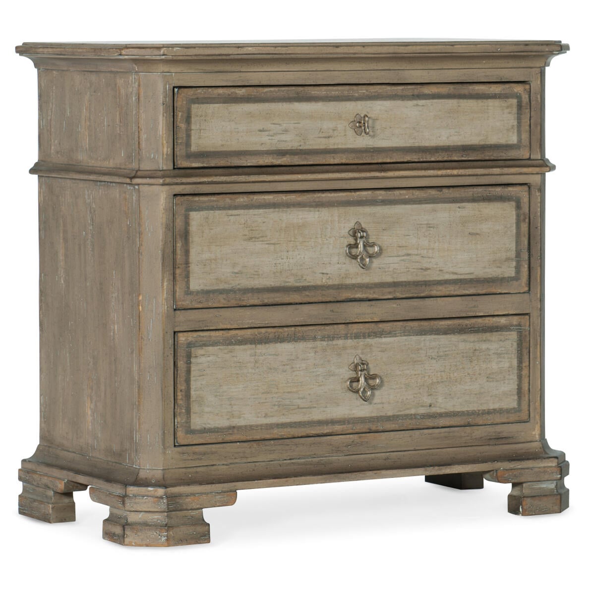 Alfresco Alfresco Palmieri Three-Drawer Nightstand Alfresco Alfresco Palmieri Three-Drawer Nightstand - Image 1