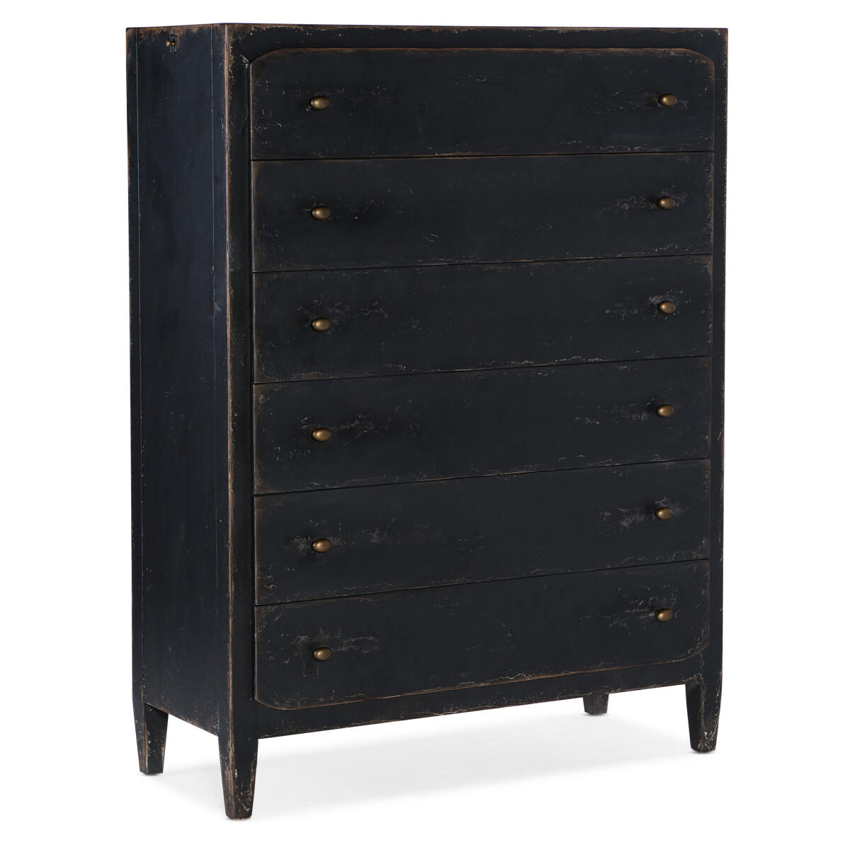 CiaoBella Ciao Bella Six-Drawer Chest- Black CiaoBella Ciao Bella Six-Drawer Chest- Black - Image 1