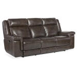 MS Montel Lay Flat Power Sofa with Power Headrest & Lumbar