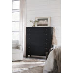 CiaoBella Ciao Bella Six-Drawer Chest- Black - Image 2
