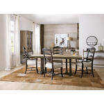 LaGrange La Grange Twin Sisters Ladderback Arm Chair - 2 per carton/price ea - Image 4