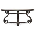 HilCountry Luckenbach Round Cocktail Table